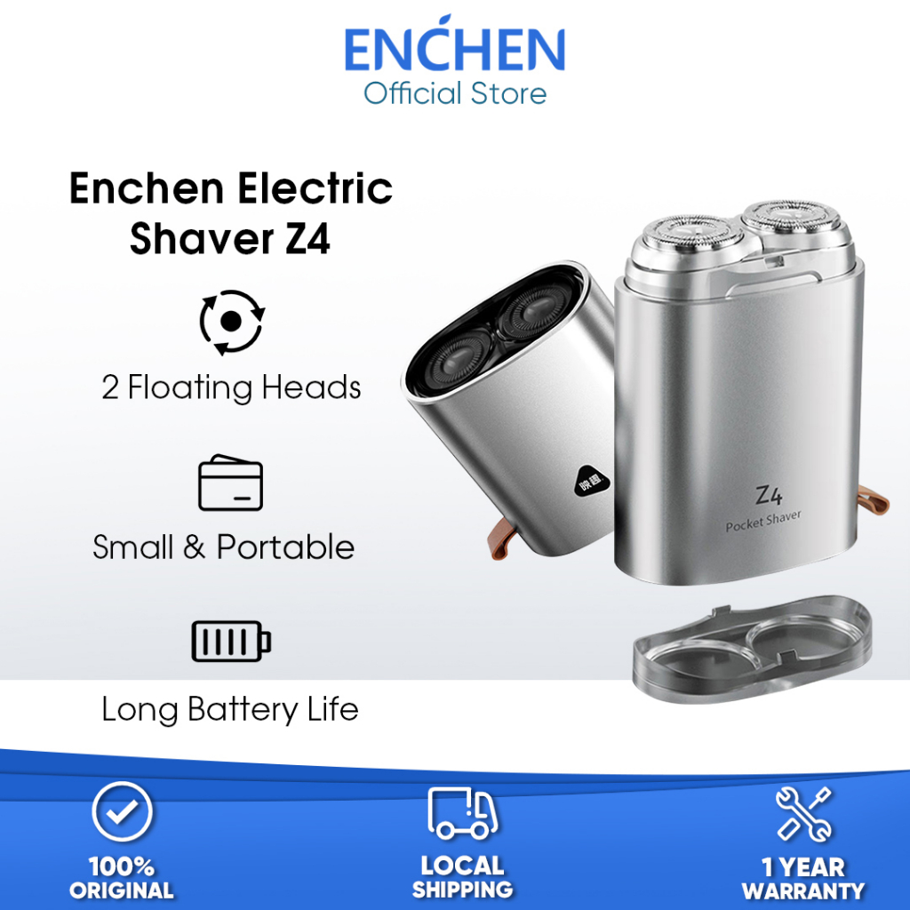 Enchen Z4 Mini Electric Shaver 2 Floating Head Portable Shaver Machine