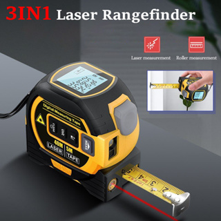 DTX10 3-in-1 Measuring Equipment Digital Tape Measure with Green Laser Line