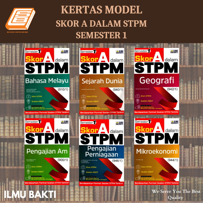 [sbcb] Kertas Model Skor A Dalam Stpm Semester 1 Shopee Malaysia