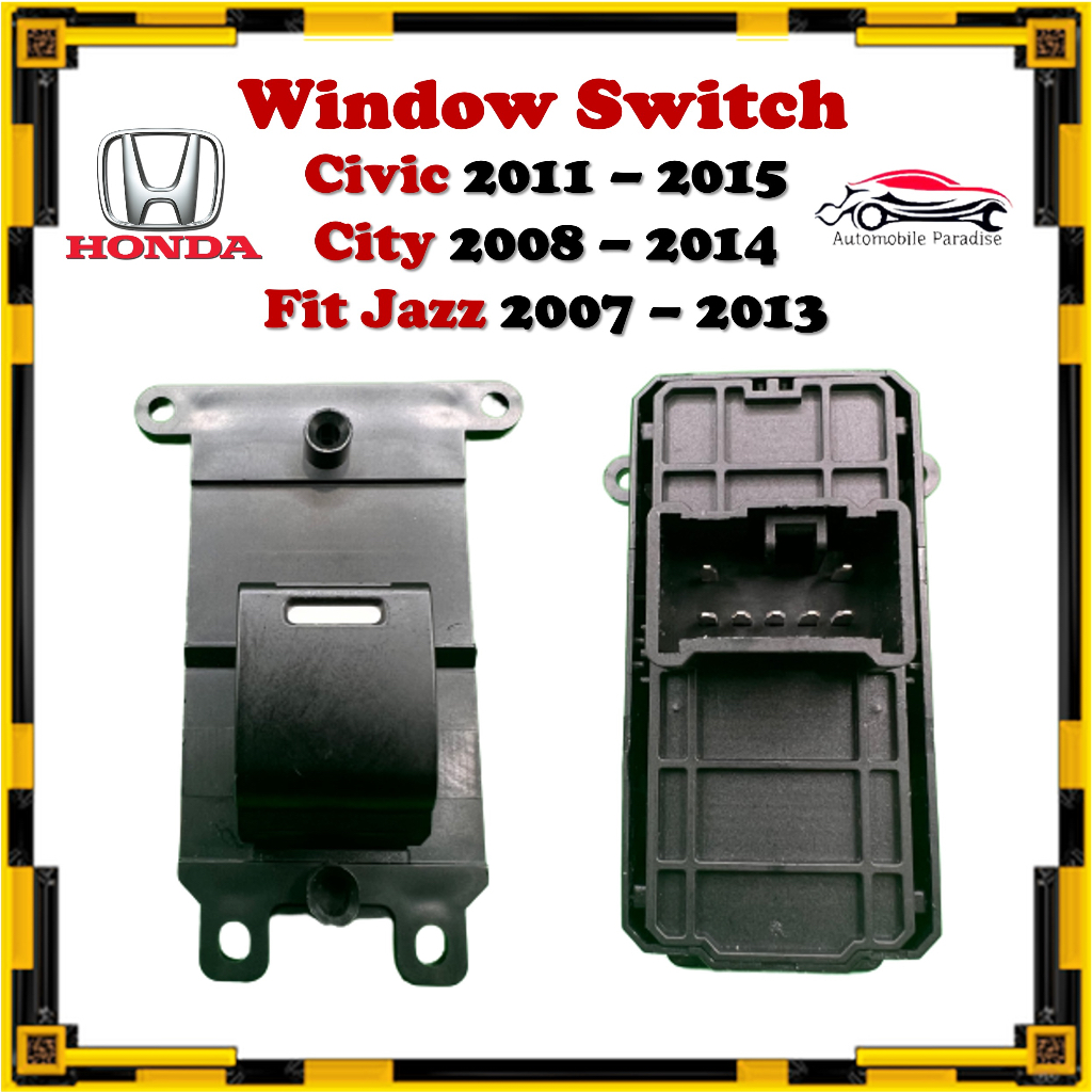 thumbnail interactive-video image 1 of Genuine Honda Civic Driver Left Side Master Power Window Switch 2013-2015 - M48382 1 of 2