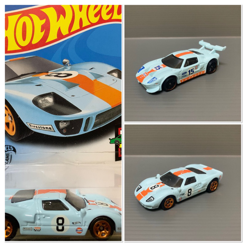 HOT WHEELS GULF FORD GT40 LOOSE AND CARDED | Shopee Malaysia