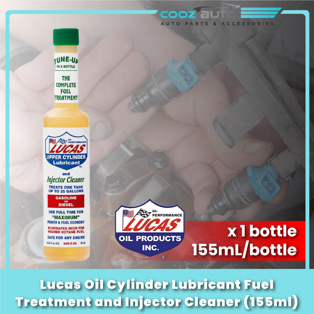 [ CLEARANCE ] Lucas Oil Cylinder Lubricant Fuel Treatment and Injector
