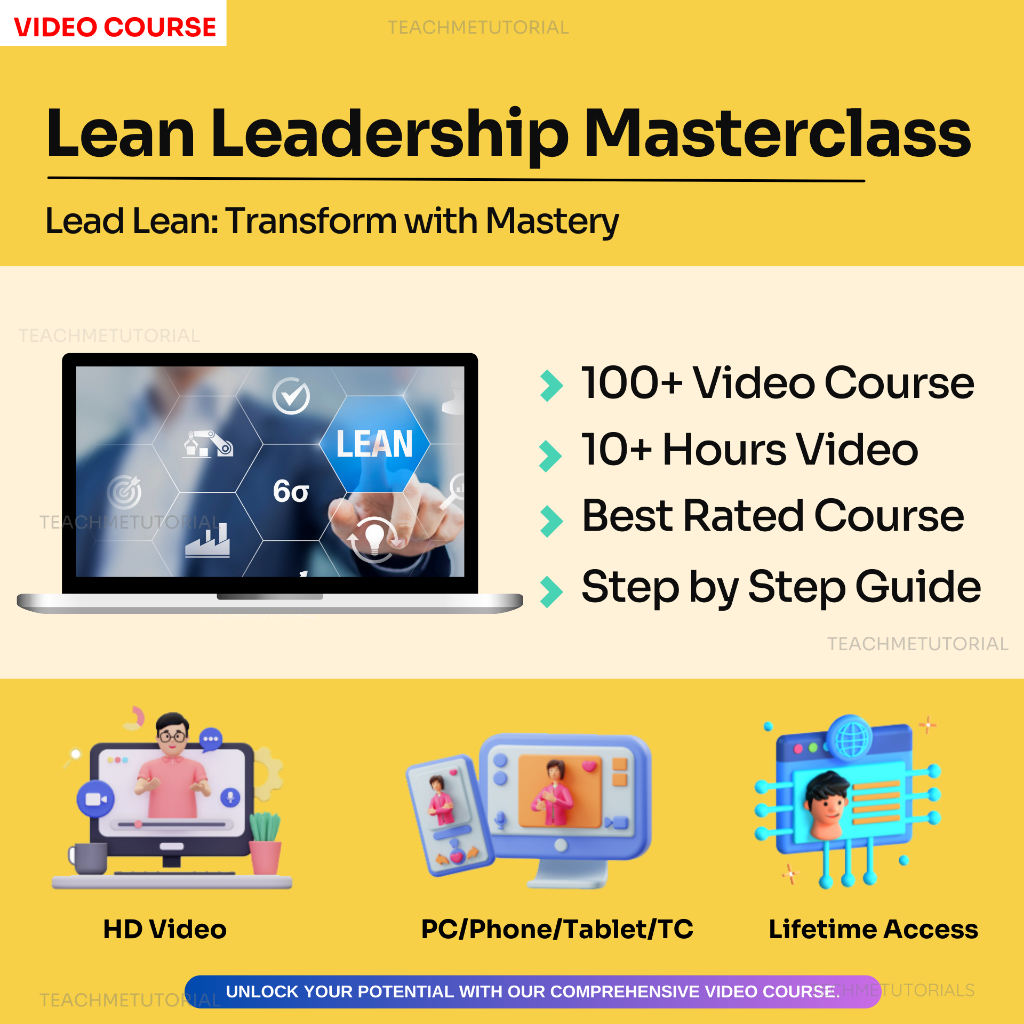 Lean Leadership Bootcamp: Transform into a Lean Management Pro | Shopee ...