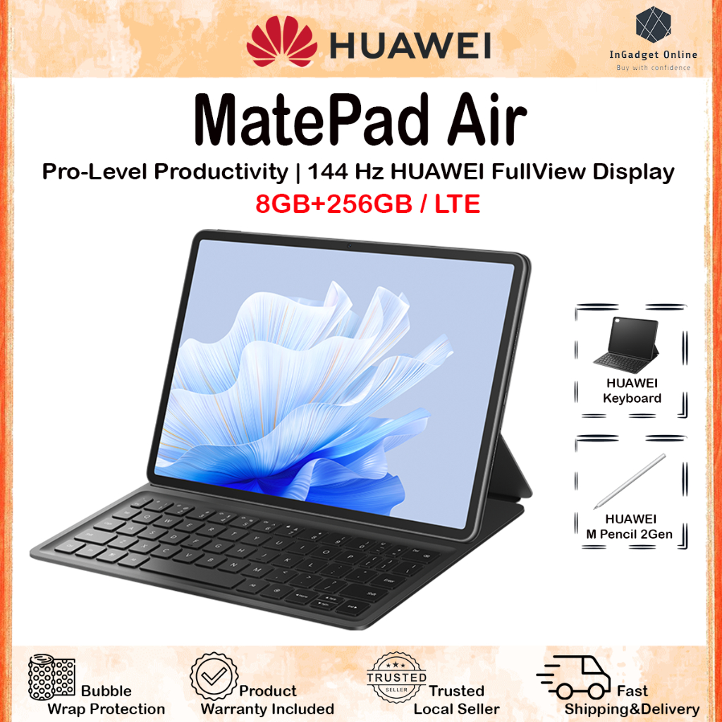 HUAWEI MatePad Air LTE (8GB+256GB) / 11.5 inch Display / 100% Original ...