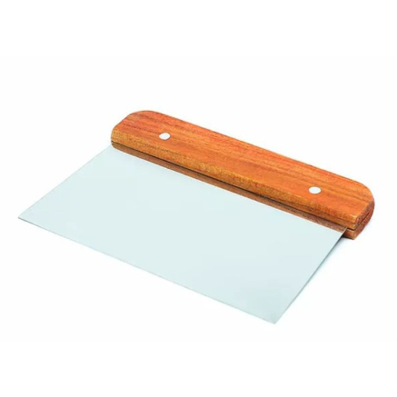 [READY STOCK] PLC Scrapper Wood Handle Stainless Steel Cutter | Shopee ...