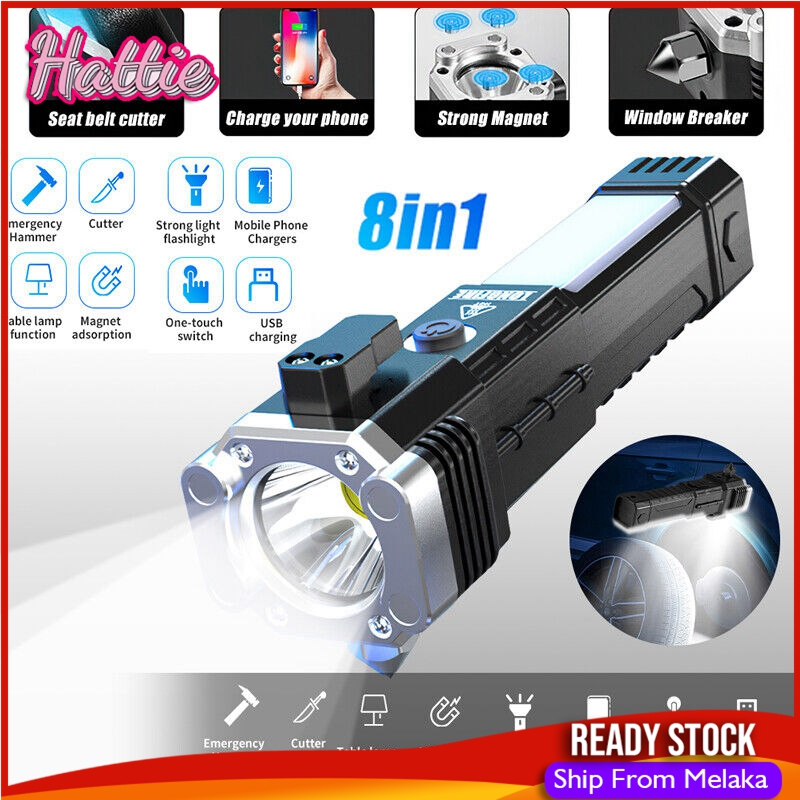 HOT Torch Light Super Bright Outdoor Lighting Waterproof LED Flashlight ...