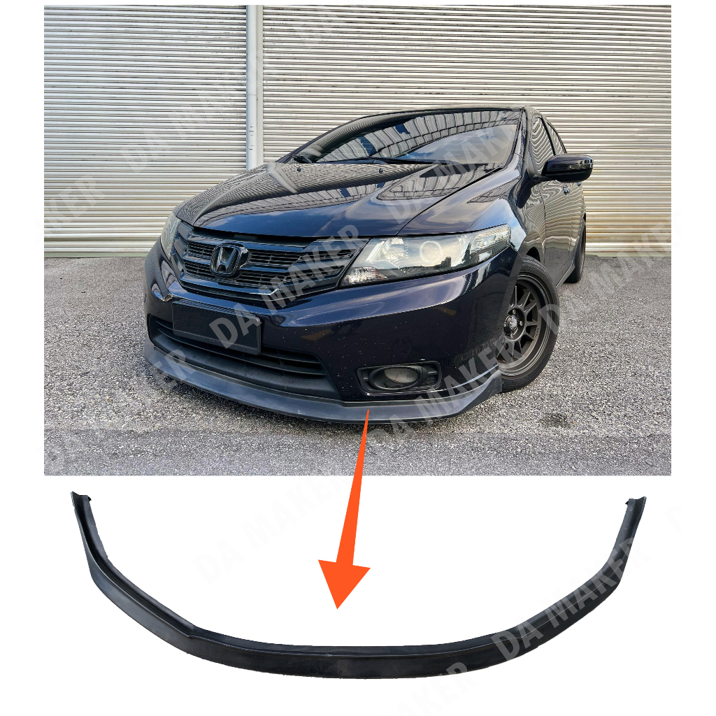 【Ready Stock】HONDA CITY 12 TAKERO FRONT LIP 2012 2013 | Shopee Malaysia