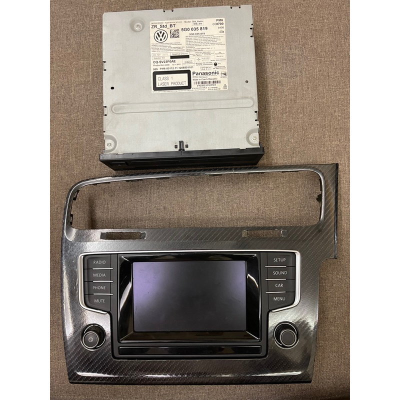 Volkswagen golf mk7 original media radio player | Shopee Malaysia