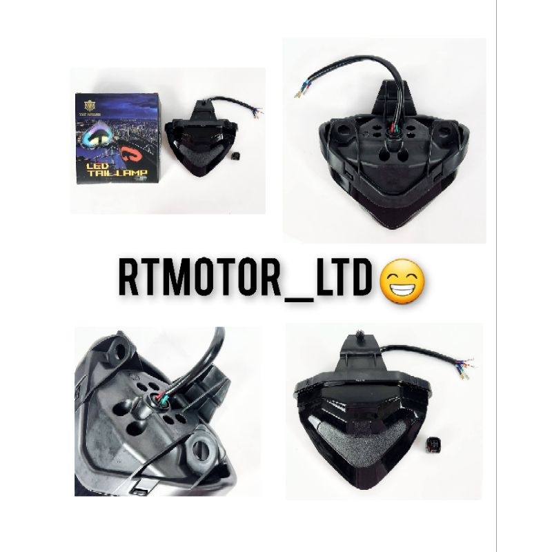 HONDA RSX RSX150 WINNER X TAIL LAMP LED WATER FLOWING EFFECT WITH BRAKE