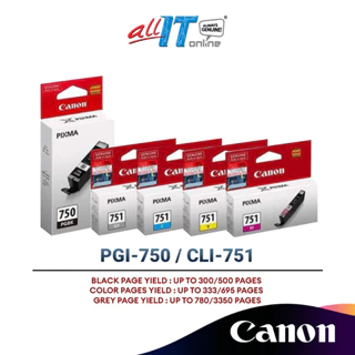 Canon PGI-750/PGI-750XL (Black) | CLI-751/CLI-751XL (Color) Ink Cartridge