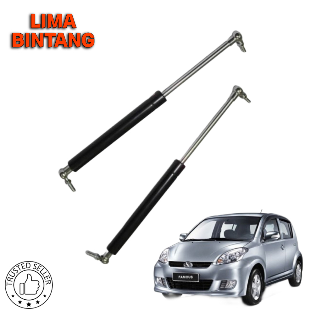 Perodua Myvi All Model Rear Boot Damper G Spring Bonnet Absorber Pcs