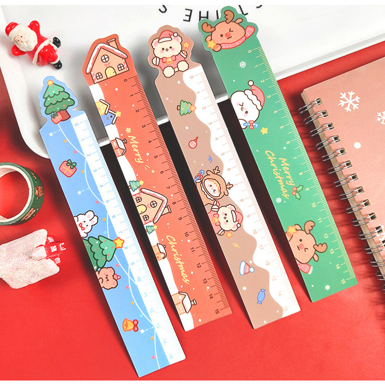 Christmas Xmas Plastic Soft Magnetic 15cm measurement Ruler | Shopee ...