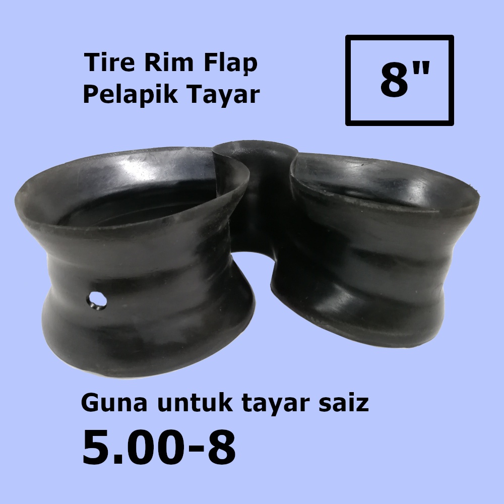 5.008 Pneumatic Forklift Tire Flap 500x8 Pelapik Lapik Tayar Hidup