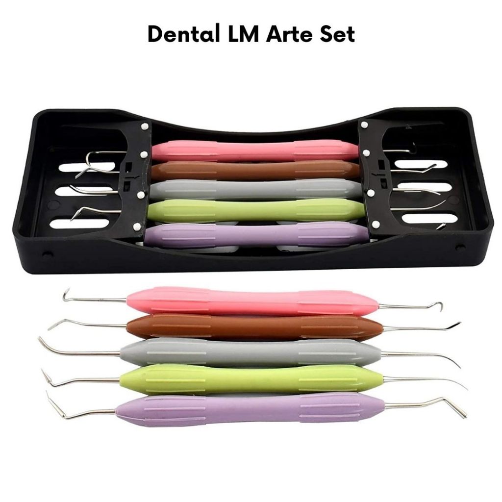 5Pcs LM Arte Kit Anterior Dental LM Arte Set Composite Filling LM Arte