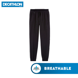 Decathlon Running Cropped Pants Tights Men (Quick Dry) - Kalenji