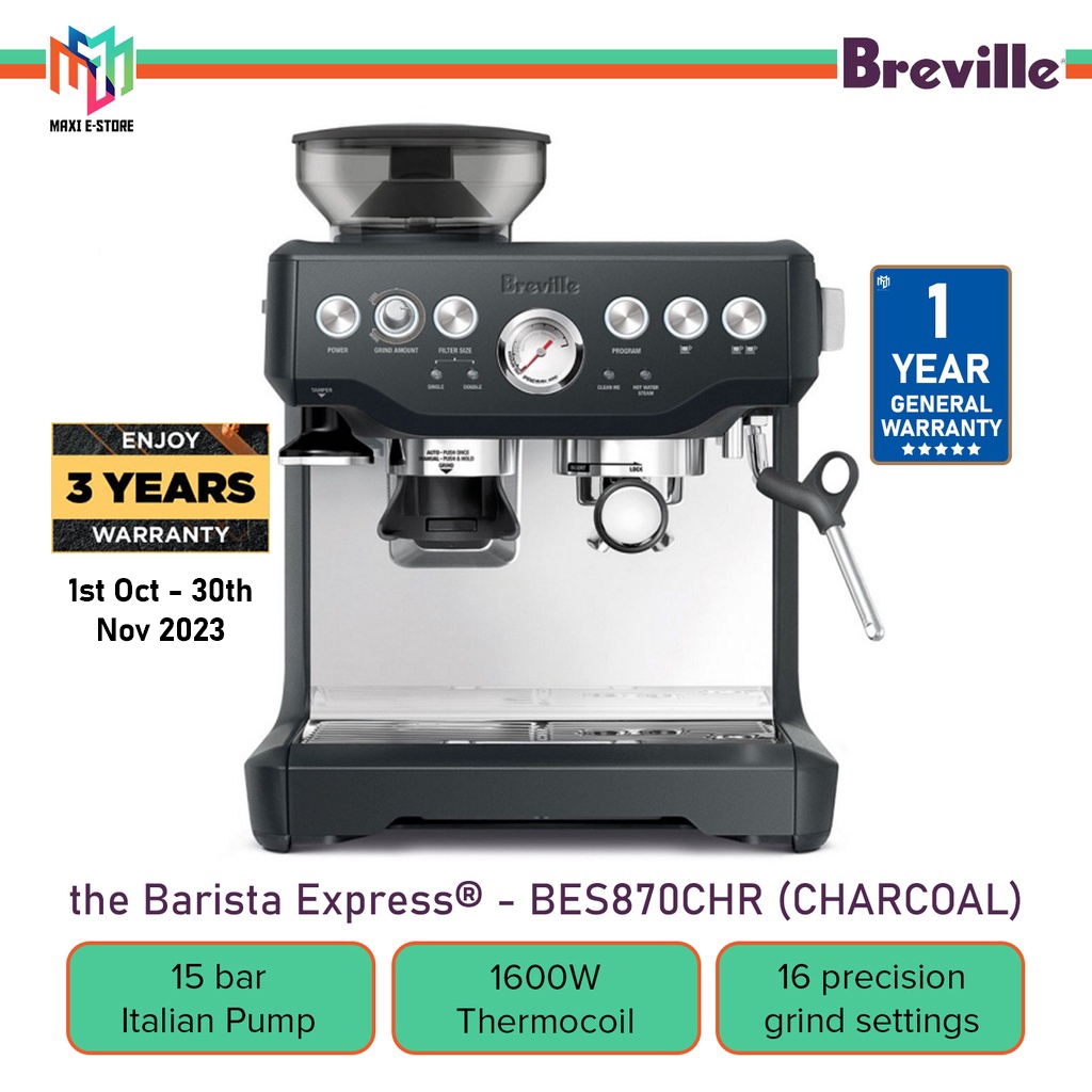 Breville Barista Express Espresso Coffee Machine Coffee Maker Bean ...