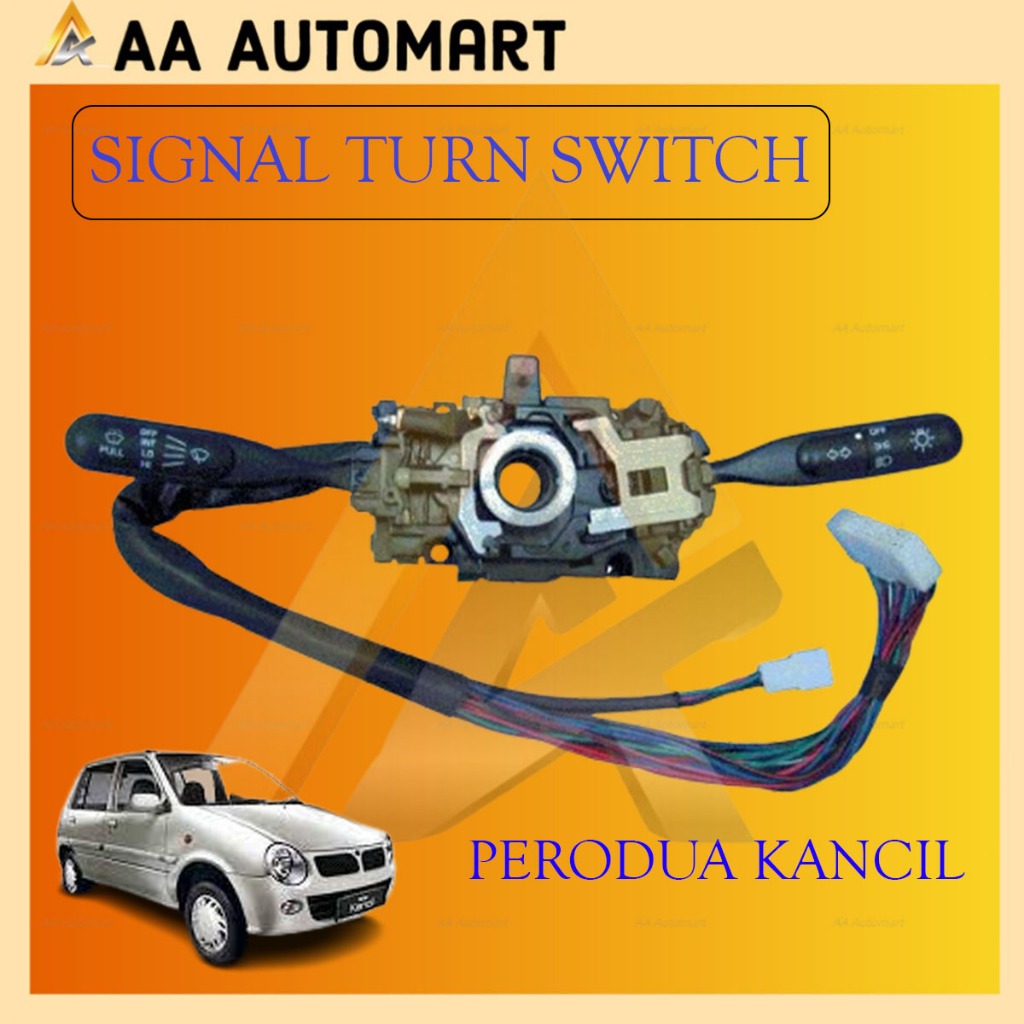 *JAMINAN* PERODUA KANCIL HEAD LAMP TURN SIGNAL SWITCH & WIPER Shopee