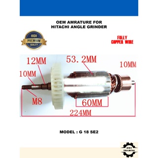 OEM Hitachi/ Hikoki Armature Spare Part for Power Tools PDA100