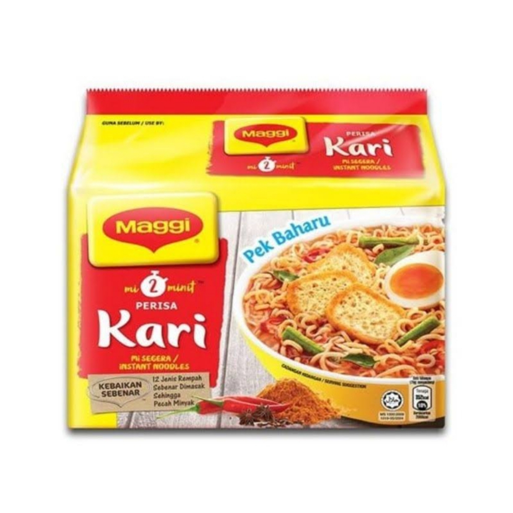 Maggi Curry / Maggi Ayam 2-min (3 packs 75g x 5s) | Shopee Malaysia