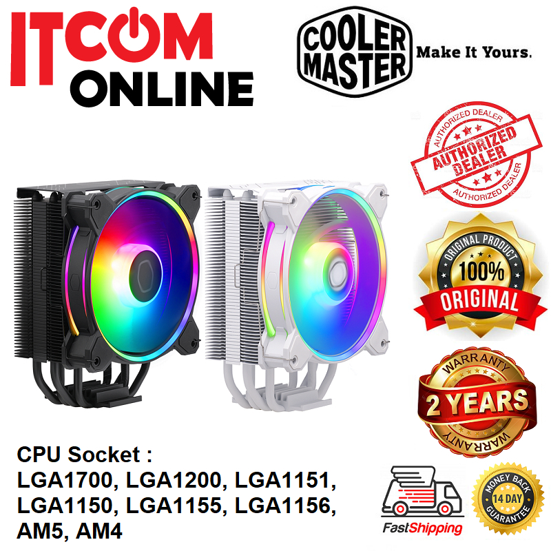 COOLER MASTER HYPER 212 HALO SF6 RYU COOLER CPU (RR-S4KK-20PA-R1/RR ...