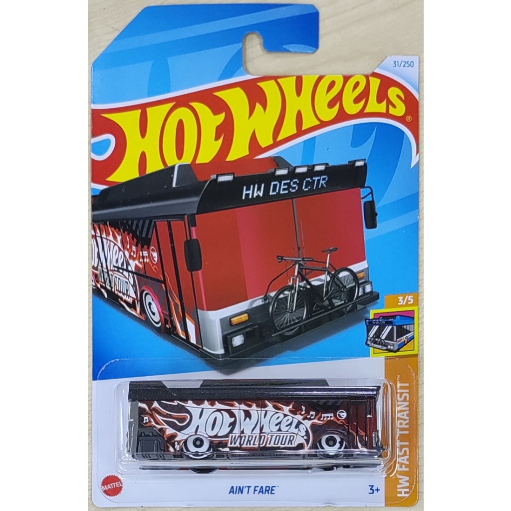 Hot Wheels Ain't Fare [Aint Bus Fantasy Fast Transit Metro RTH Regular ...