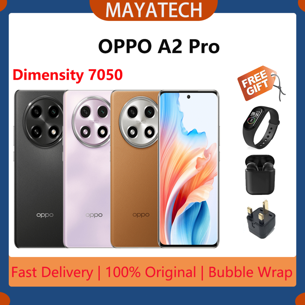 OPPO A2 Pro 6.7'' 5G Phone 12GB 512GB Android 13 Dimensity 7050 Dual SIM  5000mAh