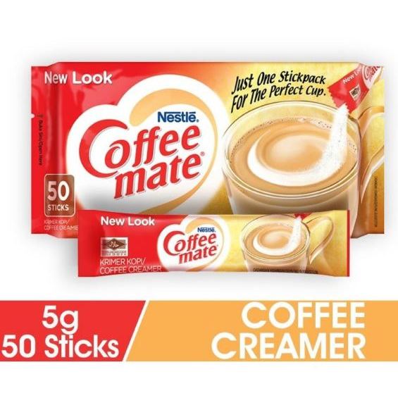 Nestlé Coffee Mate Coffee Creamer Stick Pack (5gm x 50's) Shopee