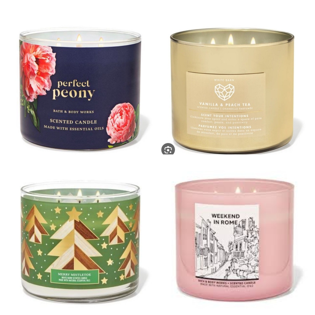 Bath body works 3 wick candle Shopee Malaysia