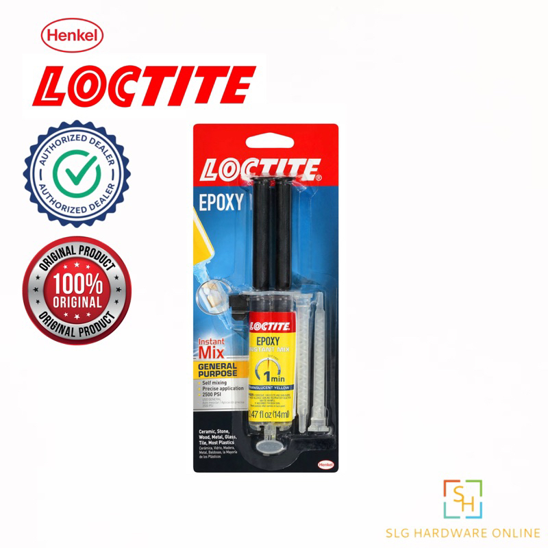 LOCTITE® EPOXY INSTANT MIX™ 1 MINUTE 14ML Shopee Malaysia