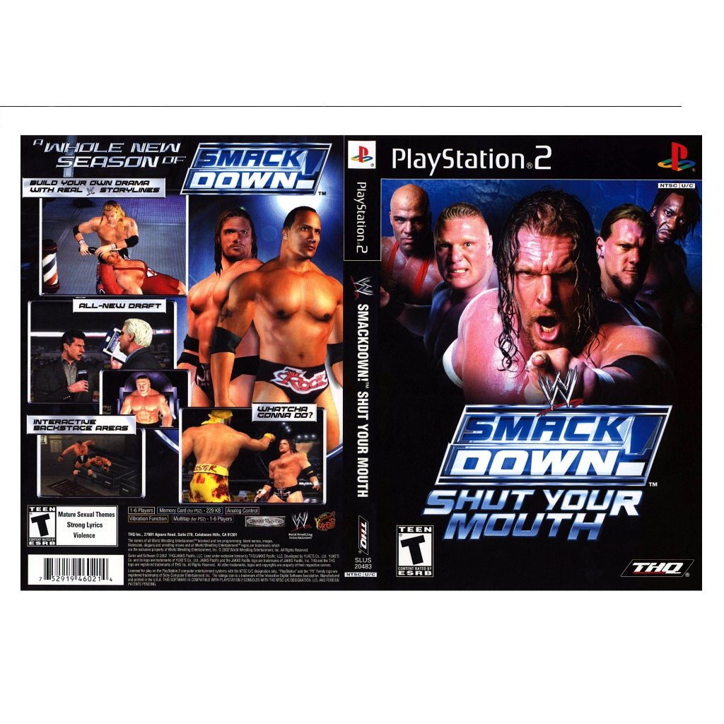 WWE Smackdown! : Shut your Mouth sur PlayStation 2