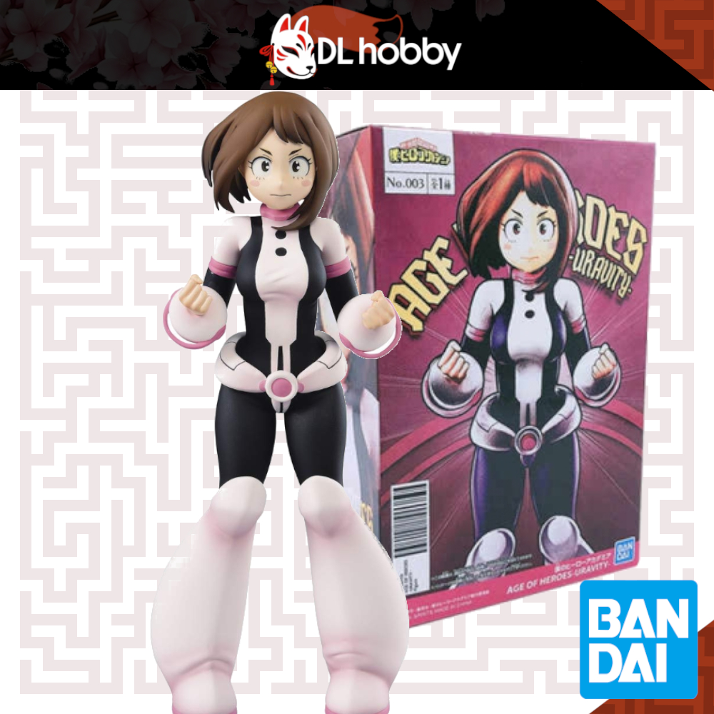 Banpresto 85457P - My Hero Academia Age Of Heroes - Statuetta Di Uravity (Ochaco Uraraka), Altezza 15 Cm, Collezione Ufficiale