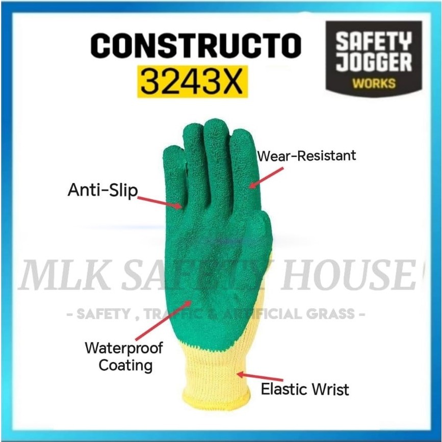 SAFETY JOGGER SAFETY GLOVES / SARUNG TANGAN - CONSTRUCTO 3243X ...