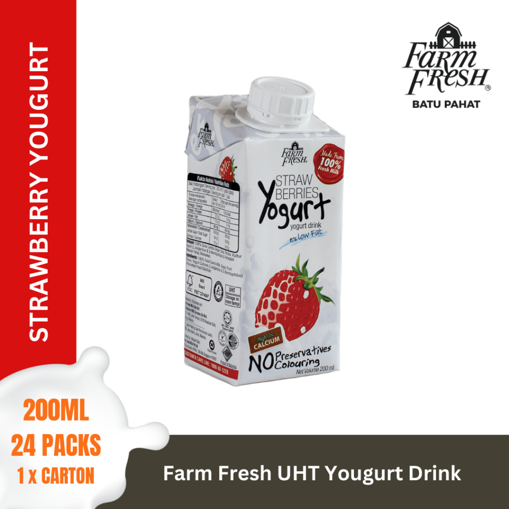 FARM FRESH YOGURT DRINK 200ML (Carton) Shopee Malaysia