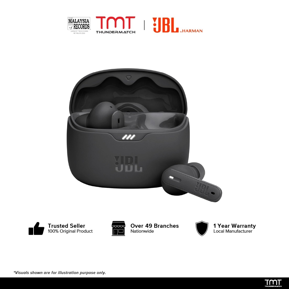 JBL Tune Buds/Beam TWS True Wireless Noise Cancelling Earbuds 130NC ...