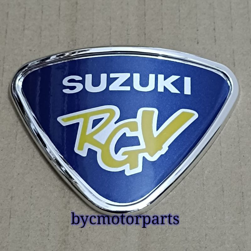 SUZUKI RGV RGV120 FRONT HORN LOGO EMBLEM DEPAN BYCMOTORPARTS | Shopee ...