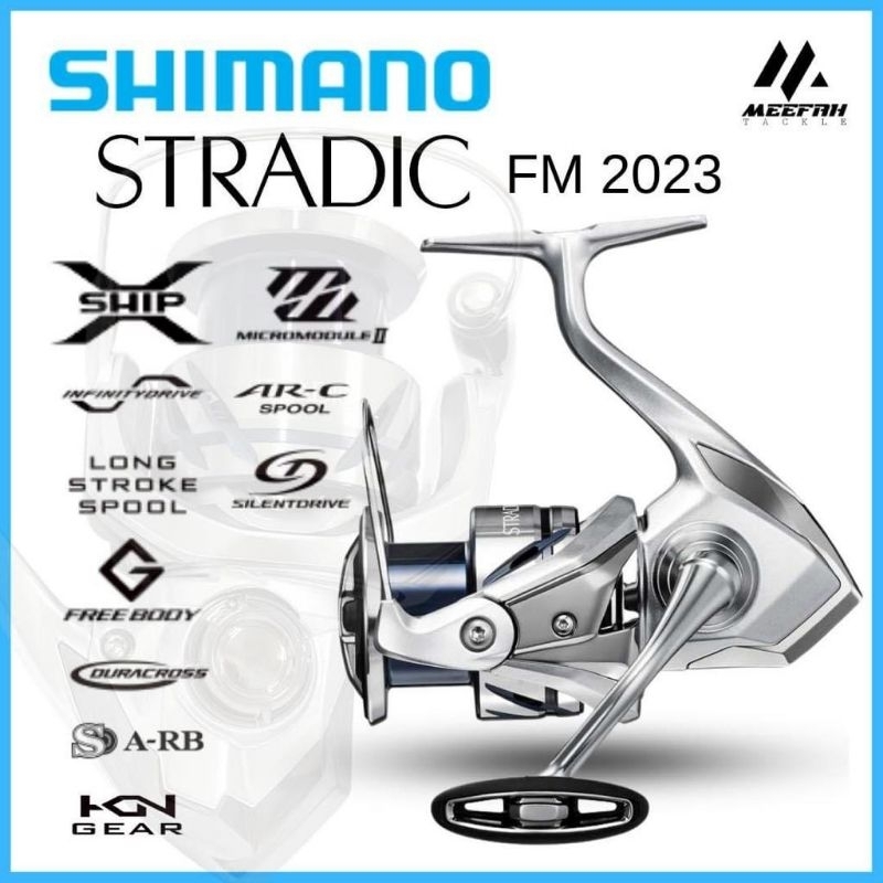 2023 SHIMANO STRADIC FM SPINNING REEL