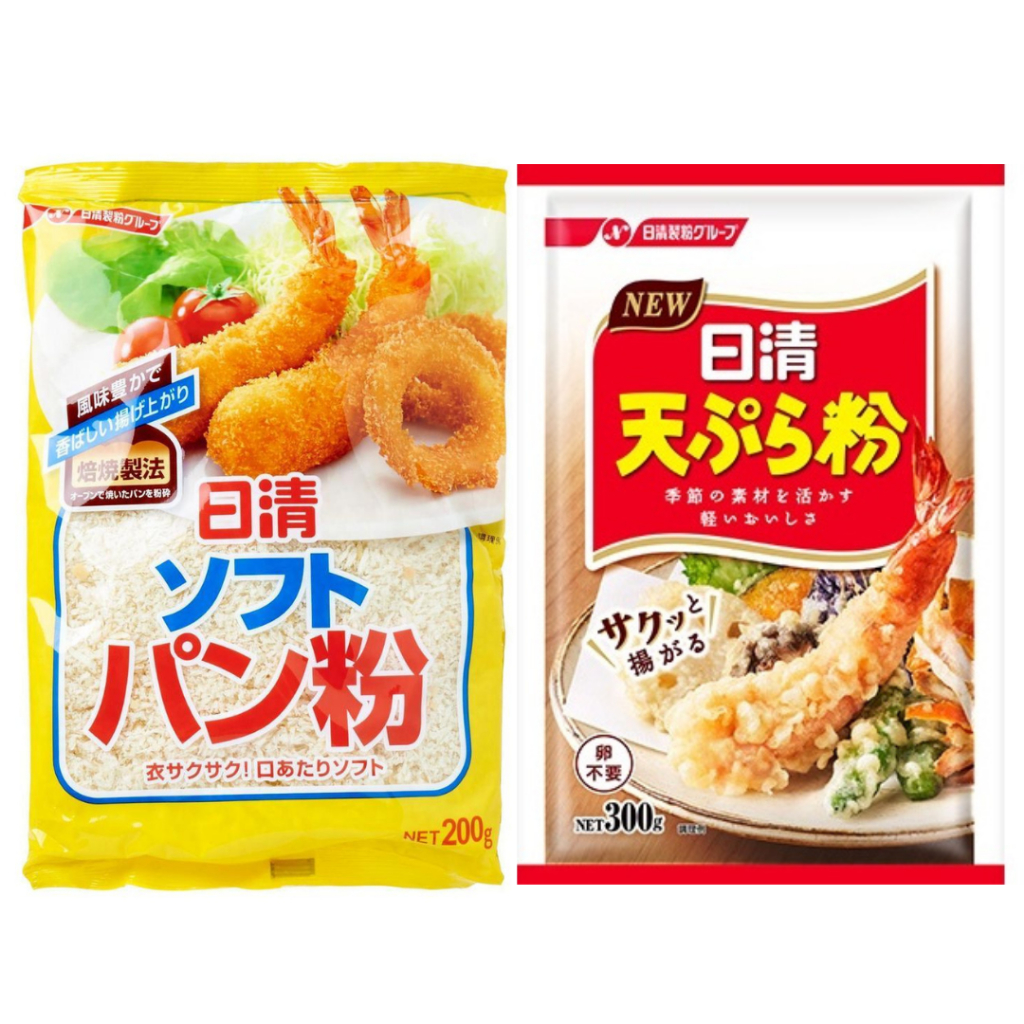 Nissin Tempura Flour 300g / Soft Panko Bread Crumbs / Tempura Batter