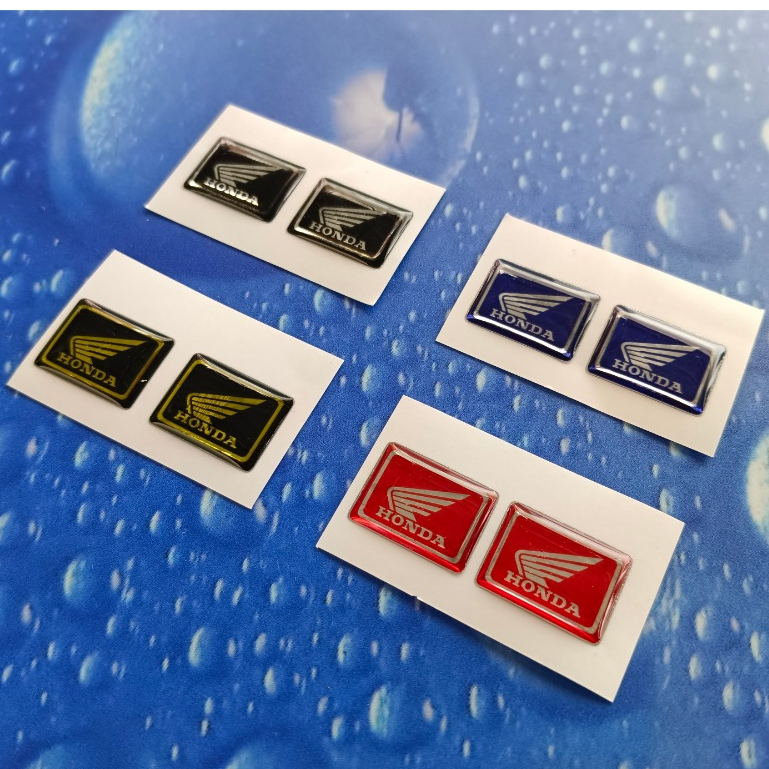 Honda Epoxy Emblem Sticker RS150/RSX/CBR/Vario Sticker Timbul Logo