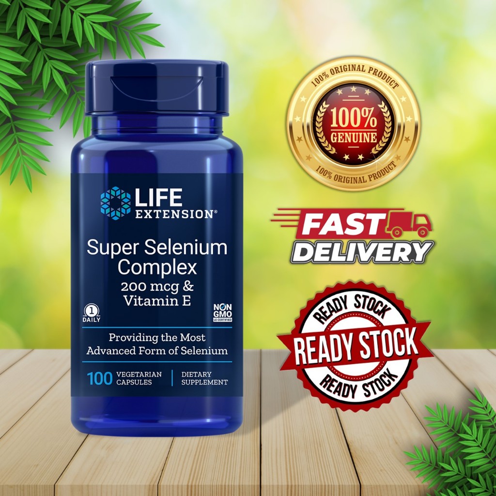 (READY STOCK) LIFE EXTENSION Super Selenium Complex (200 Mcg 100 ...