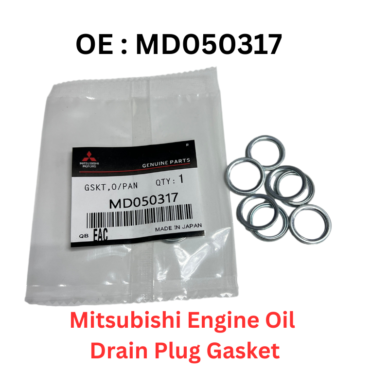 MITSUBISHI MD050317 Engine Oil Drain Plug Gasket Washer Fit LANCER X ...
