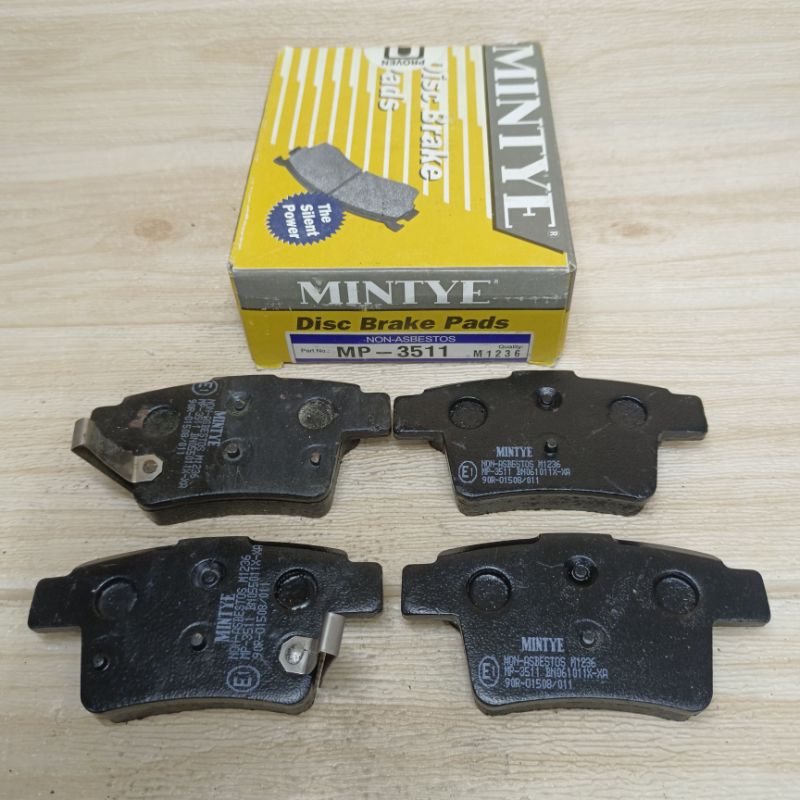 PROTON GEN2, PERSONA, NEO FRONT/ REAR MINTYE DISC BRAKE PADS SET MP ...