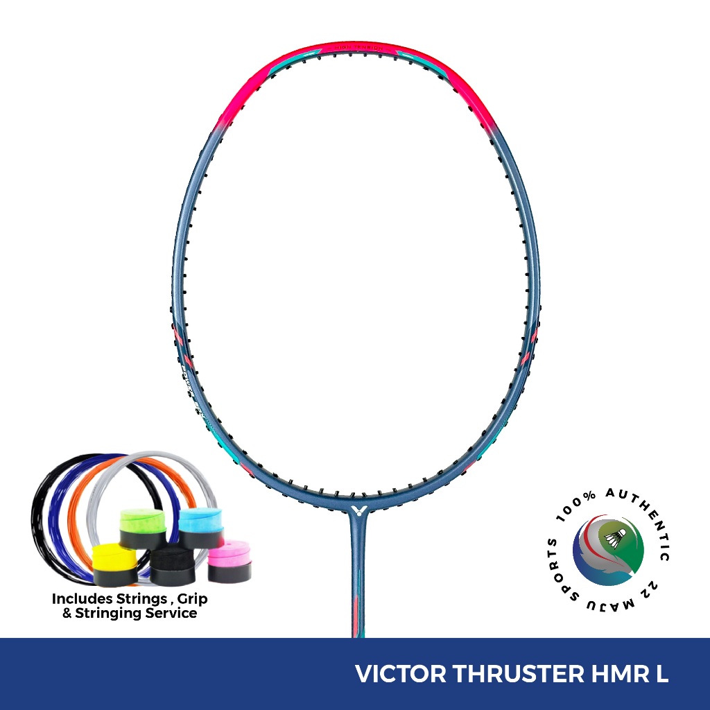 VICTOR Thruster Hammer Light Badminton Racket TKHMRL ( HIGH ROSE