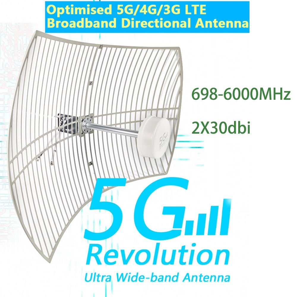 5G grid parabola antenna directional outdoor parabolic antenna high