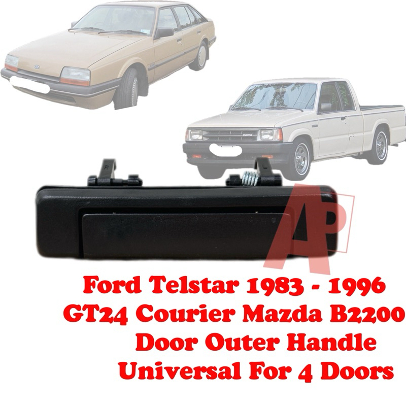 Pair Of Chrome Door Outer Handles – Fits Mazda Bravo / B2200 & Ford Ranger 1998-2006 (Left & Right)