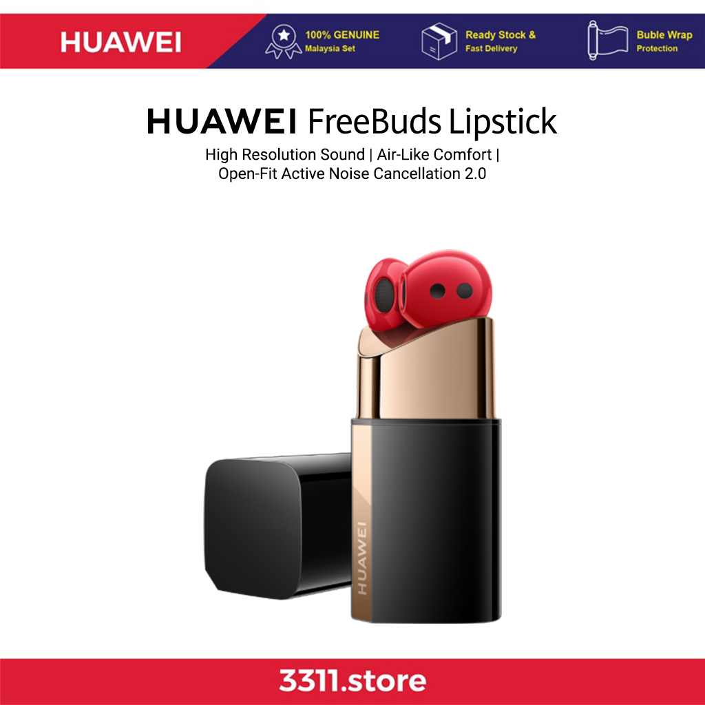 HUAWEI FreeBuds Lipstick Stainless Steel Wired Charging Case/Dual ...