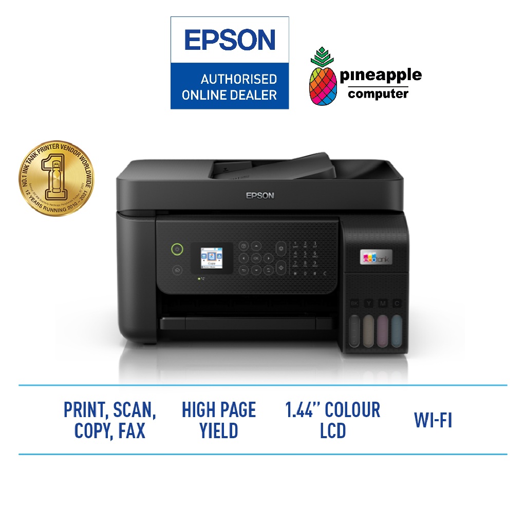 Epson L5290 Wi-Fi All-In-One Ink Tank Printer with ADF Replacement of ...