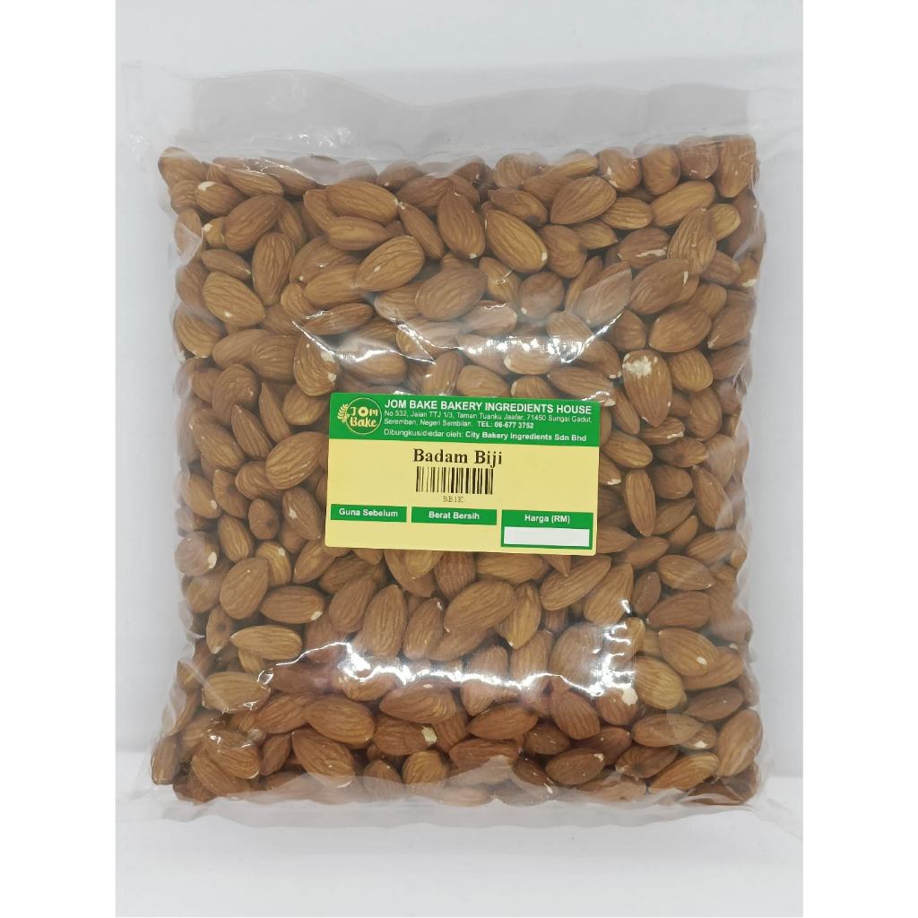 Badam Biji / Almond Whole (1kg) | Shopee Malaysia