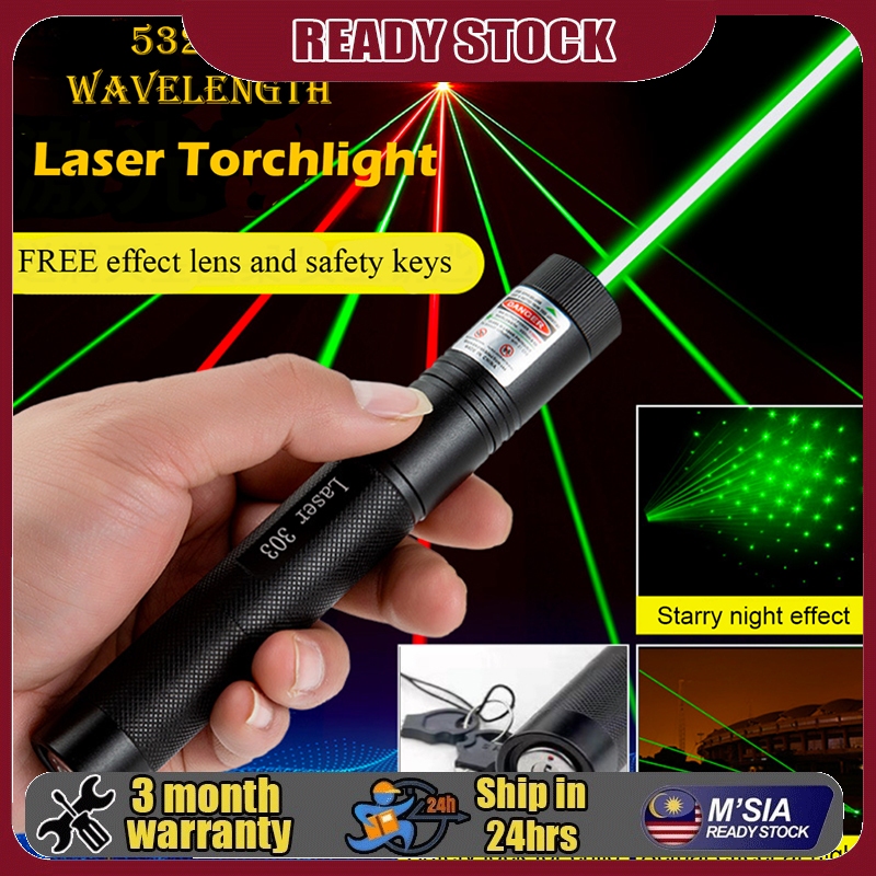 Green Laser Pointers 532nm 10000m High Power Laser light 303 Lazer SD