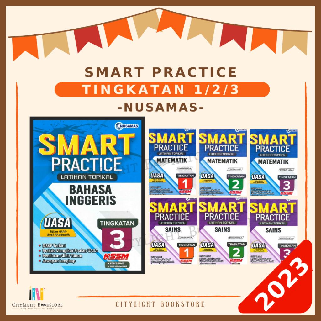 [CITYLIGHT] Buku Latihan 2023: Latihan Topikal Smart Practice Tingkatan ...