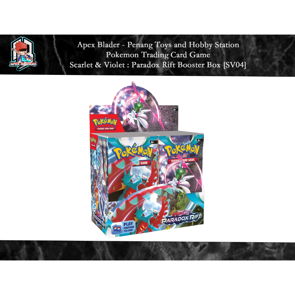 Pokemon Trading Card Game / Scarlet & Violet SV04 Paradox Rift ...